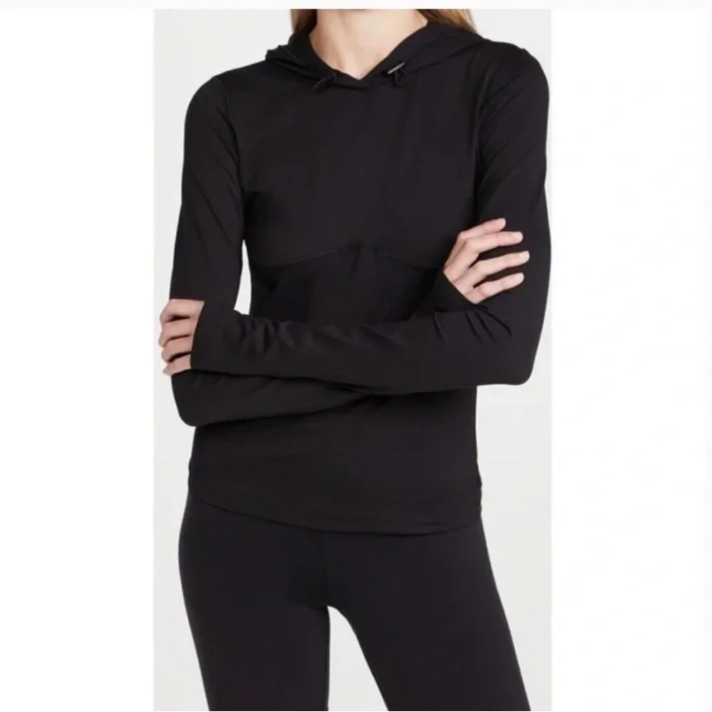 New Alo + Alosoft Hooded Long Sleeve Runner